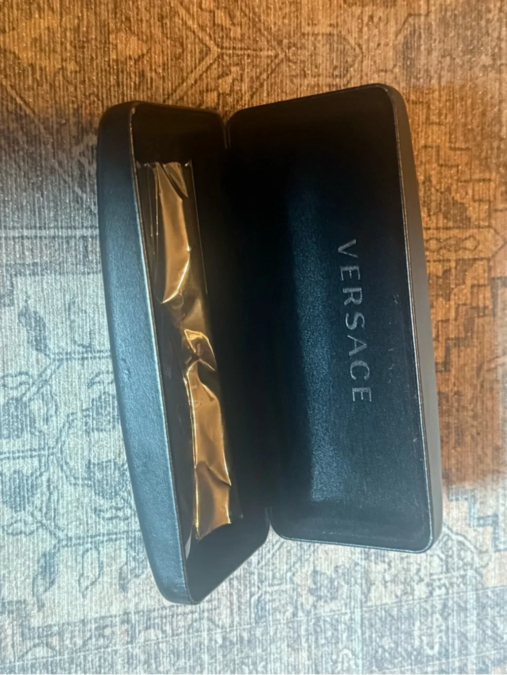 Versace‎ Black and Gold Eyewear Case